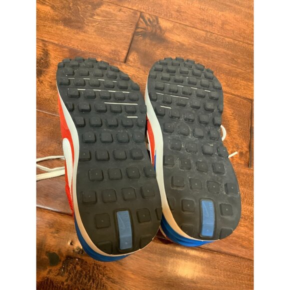 Nike Waffle One Vintage Picante Red Blue White Swoosh Sneakers, Size 9.5 - Picture 8 of 9